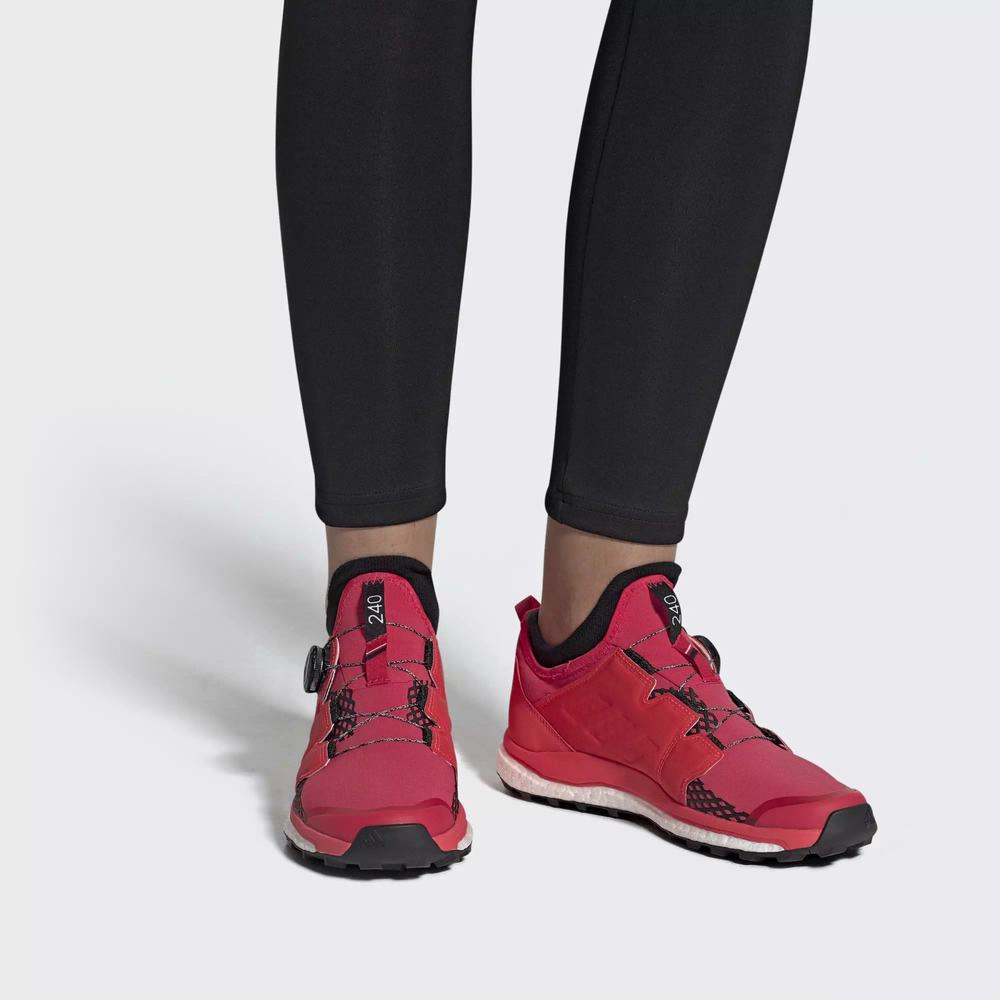 Adidas Terrex Agravic Boa Tenis De Seguridad Rosas Para Mujer (MX-14105)